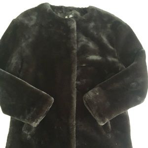 Zara faux fur coat